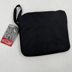 The Alamo Foldable Tote Bag Black Reusable Shopping Bag